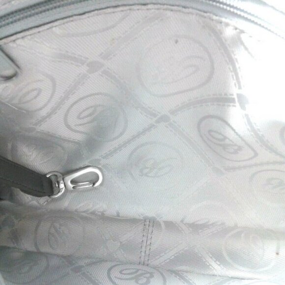 Vintage Brighton Shoulder Bag Classic Flap Handbag Croco Embossed Accents - Picture 5 of 6